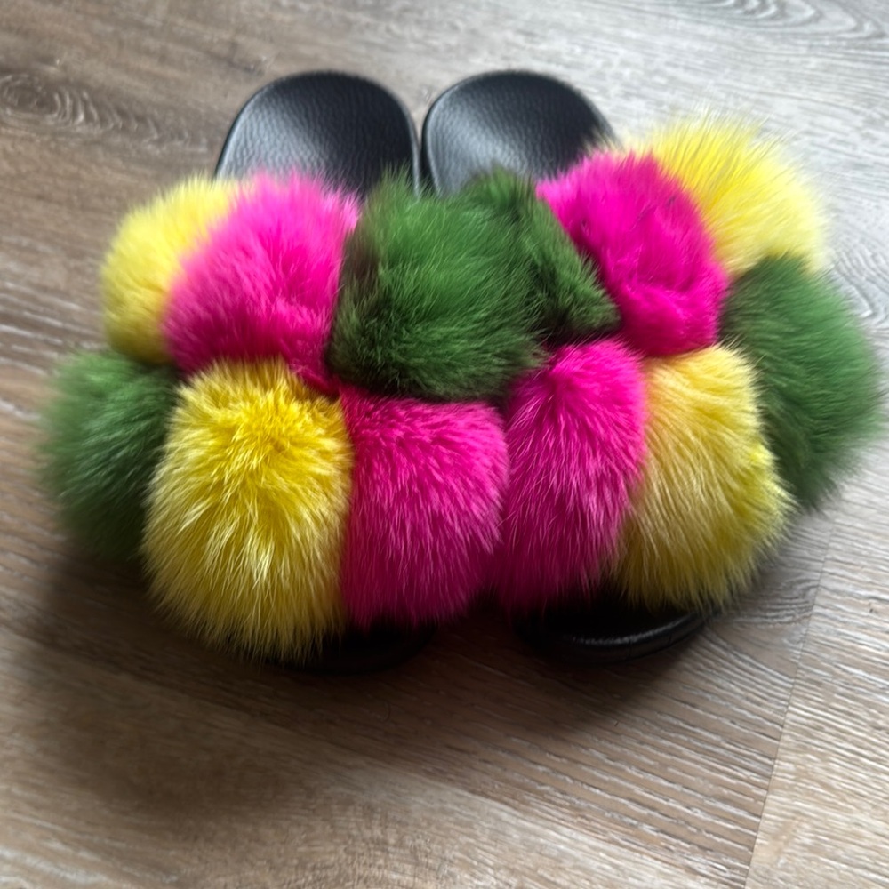 Colorful Fur Slides